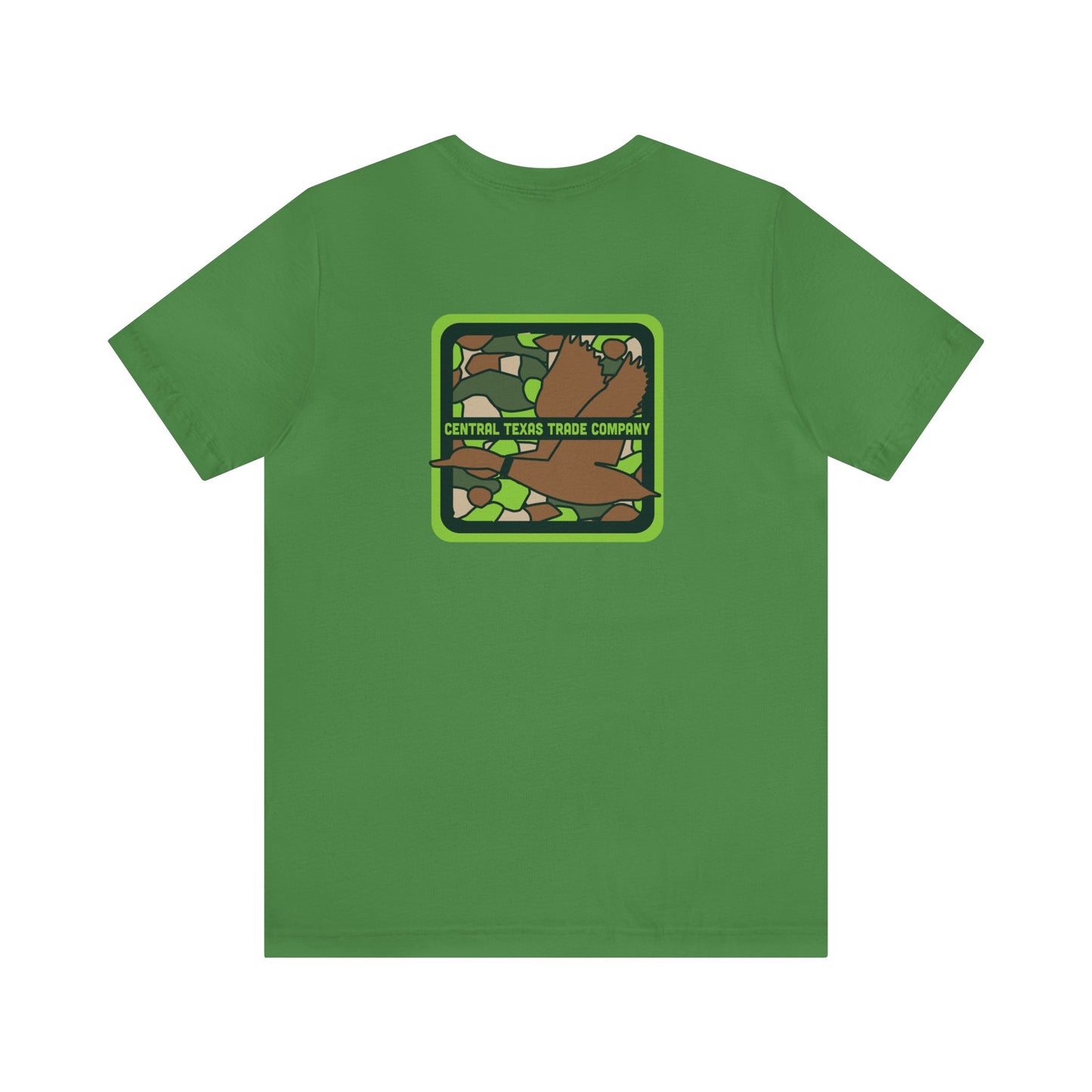 Dark Green Duck Camo Short Sleeve Tee