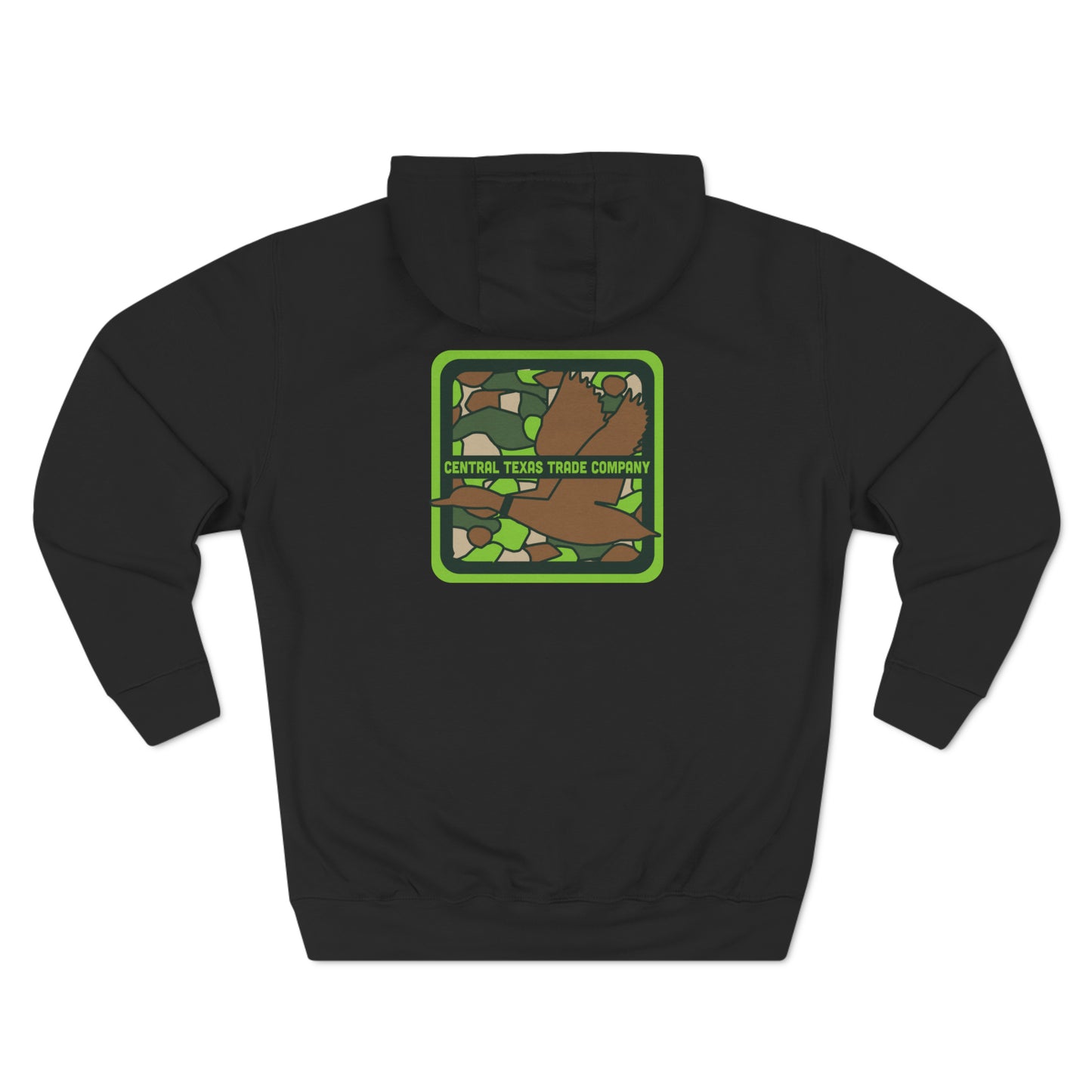 Retro Duck Camo Hoodie - Green