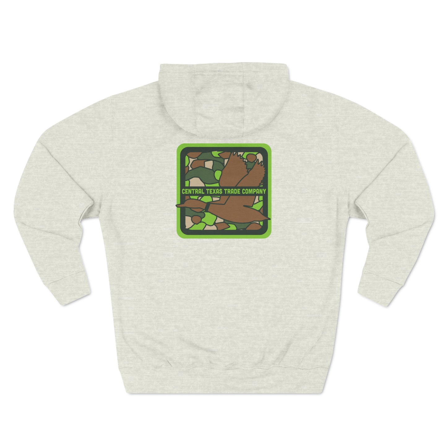 Retro Duck Camo Hoodie - Green