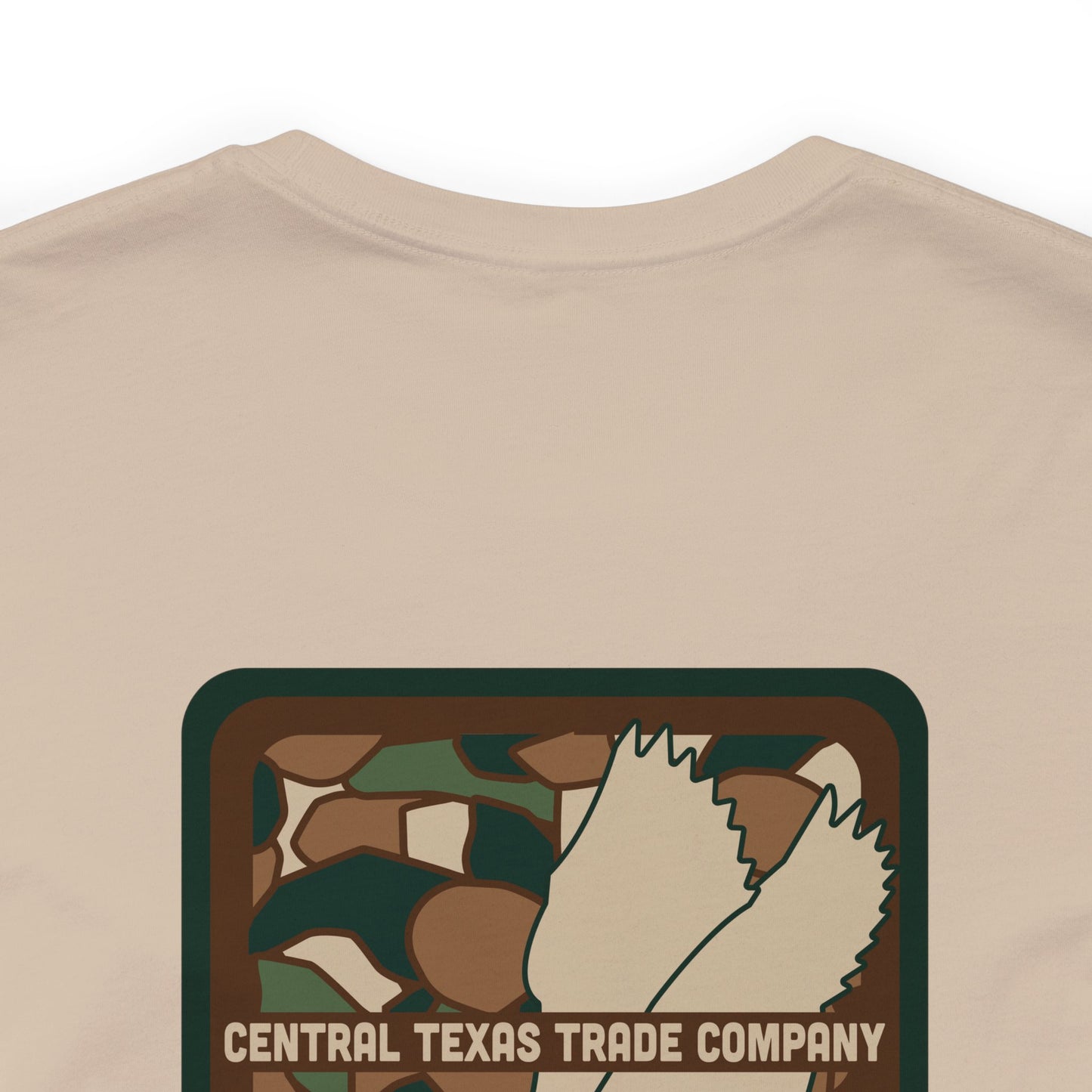 Retro Brown Duck Camo Short Sleeve