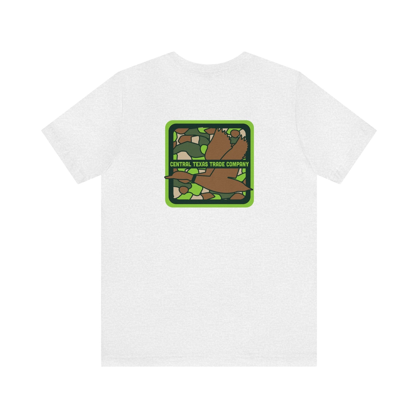 Dark Green Duck Camo Short Sleeve Tee