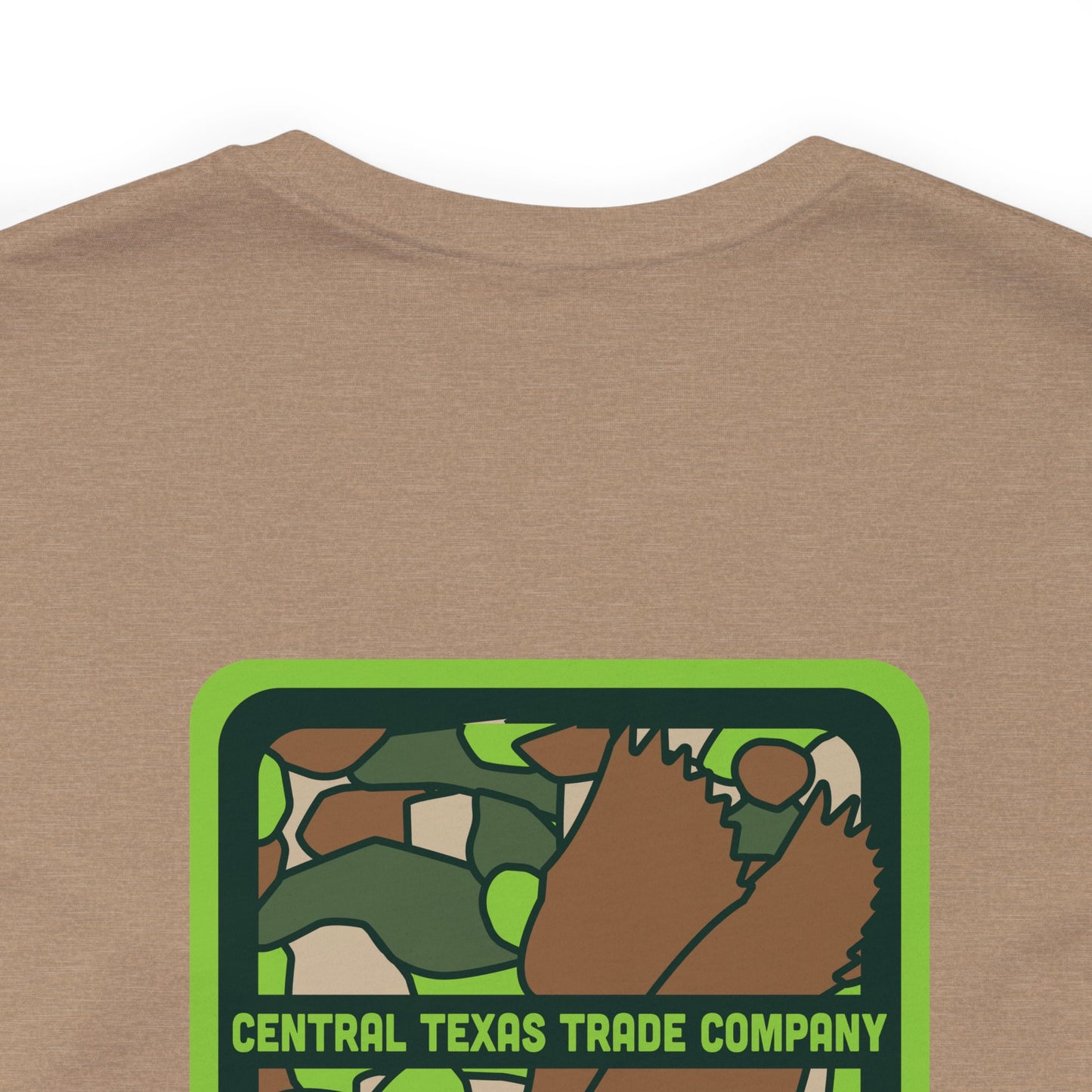 Dark Green Duck Camo Short Sleeve Tee