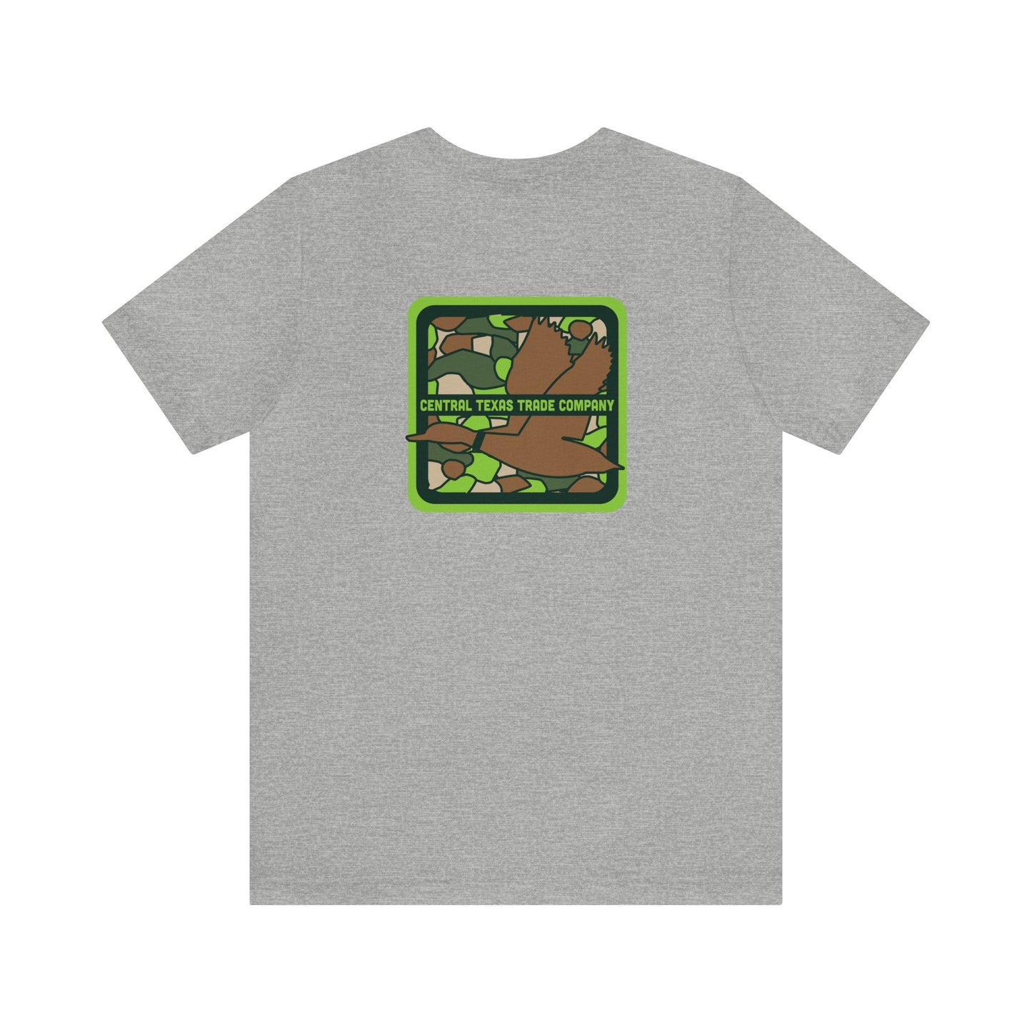 Dark Green Duck Camo Short Sleeve Tee