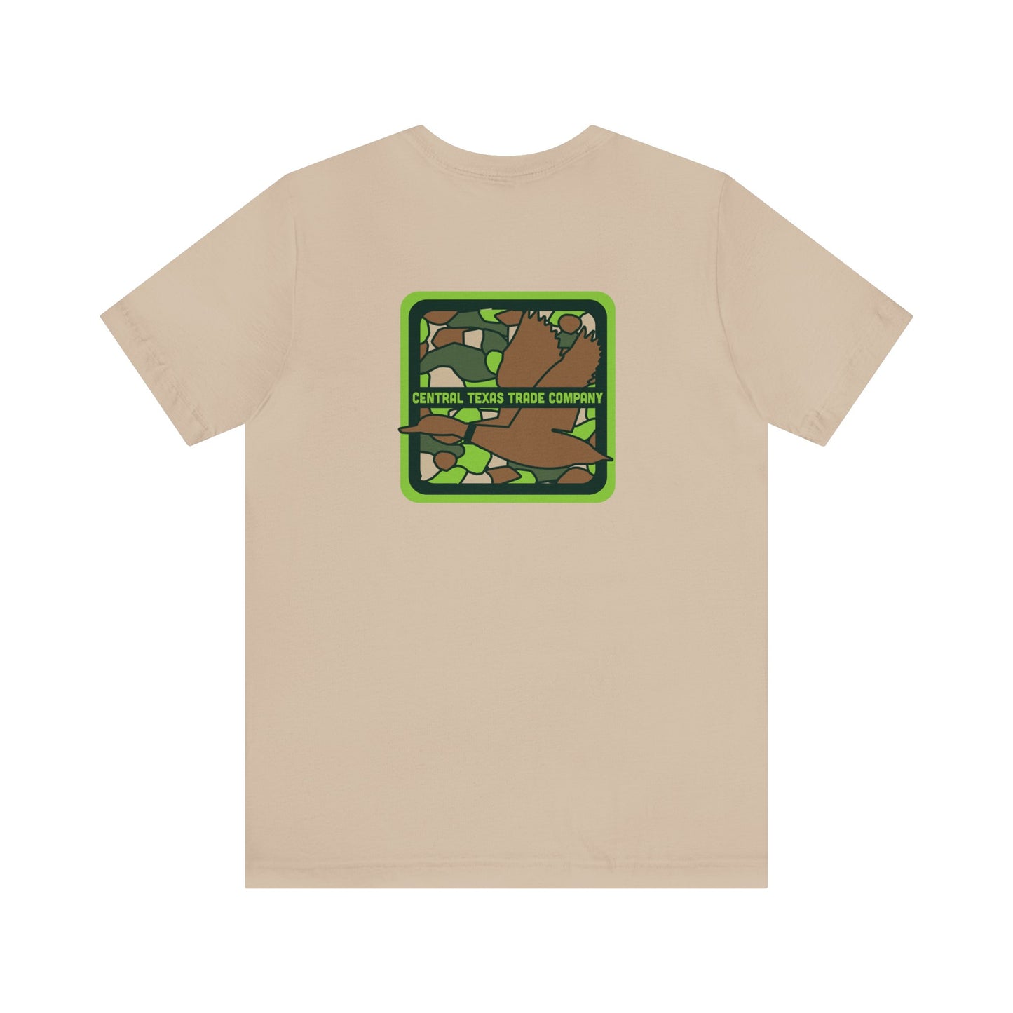 Dark Green Duck Camo Short Sleeve Tee