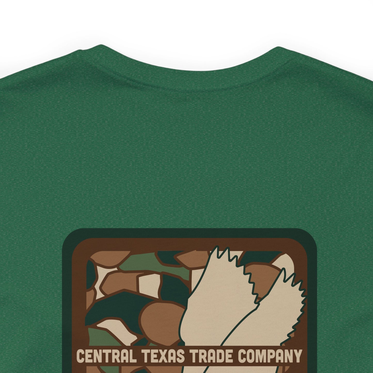 Retro Brown Duck Camo Short Sleeve