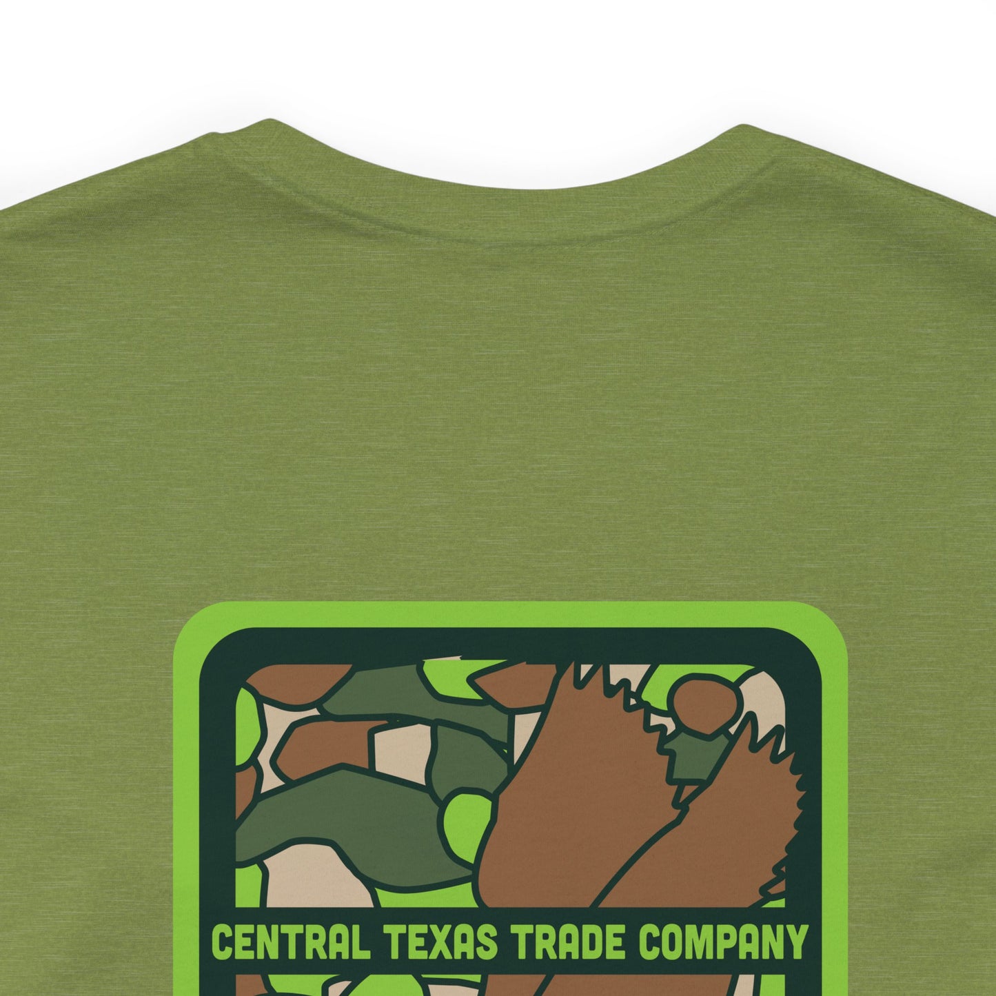 Dark Green Duck Camo Short Sleeve Tee