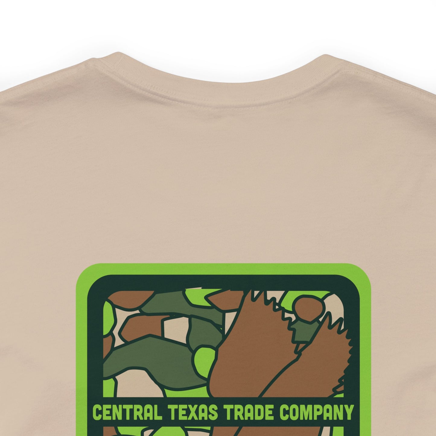 Dark Green Duck Camo Short Sleeve Tee