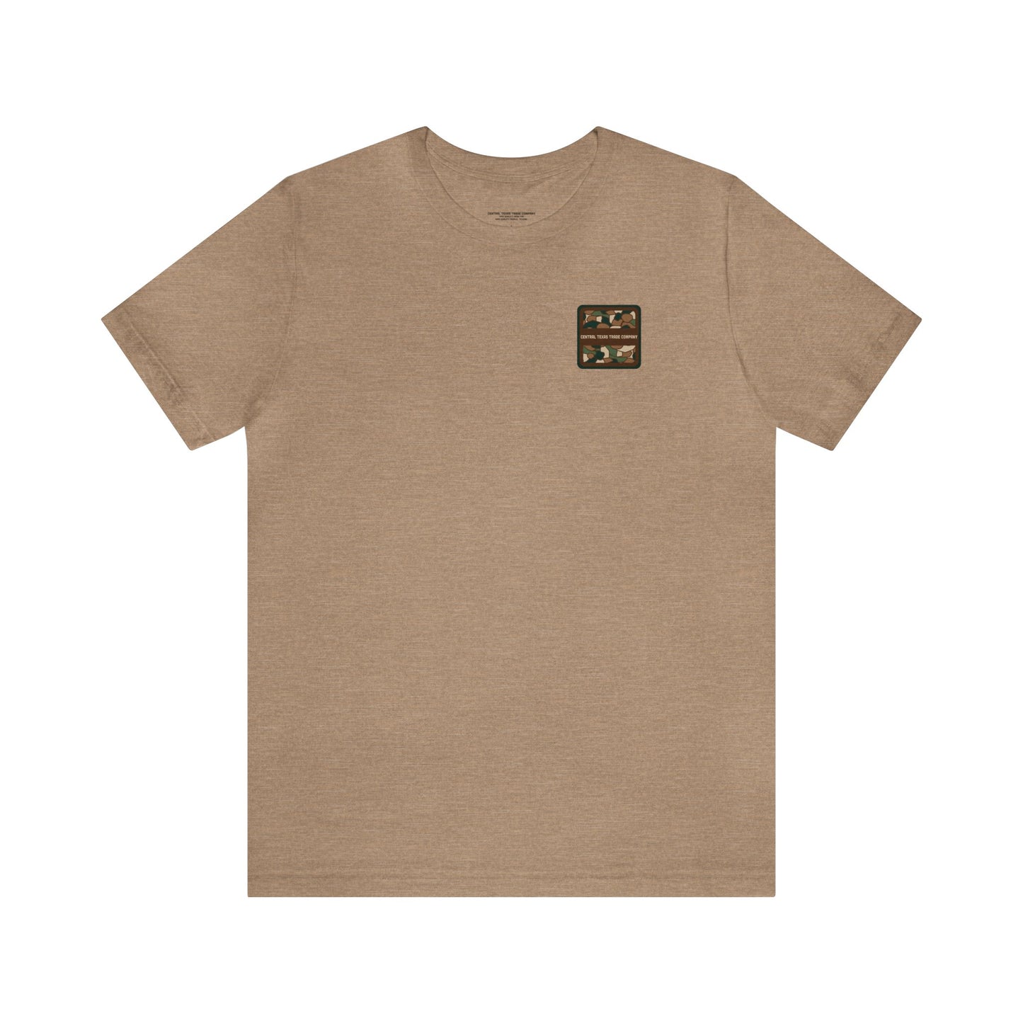 Retro Brown Duck Camo Short Sleeve