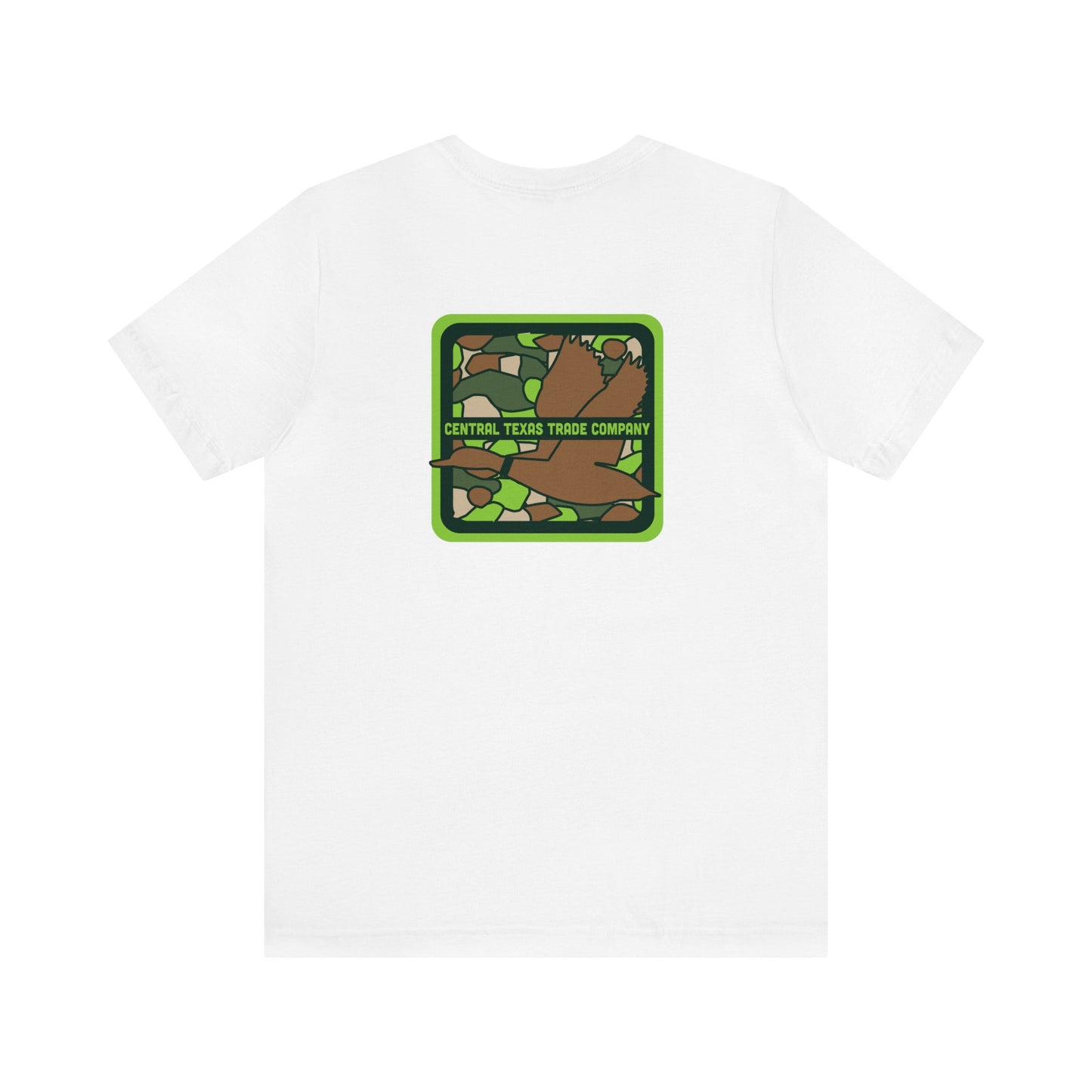 Dark Green Duck Camo Short Sleeve Tee