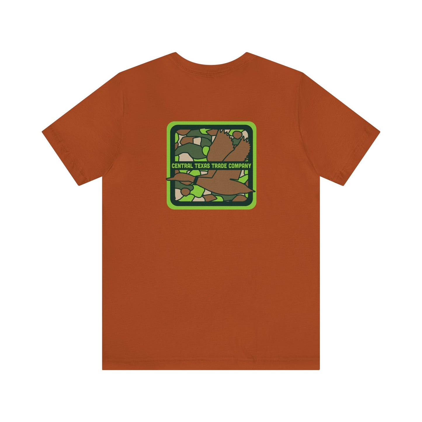 Dark Green Duck Camo Short Sleeve Tee