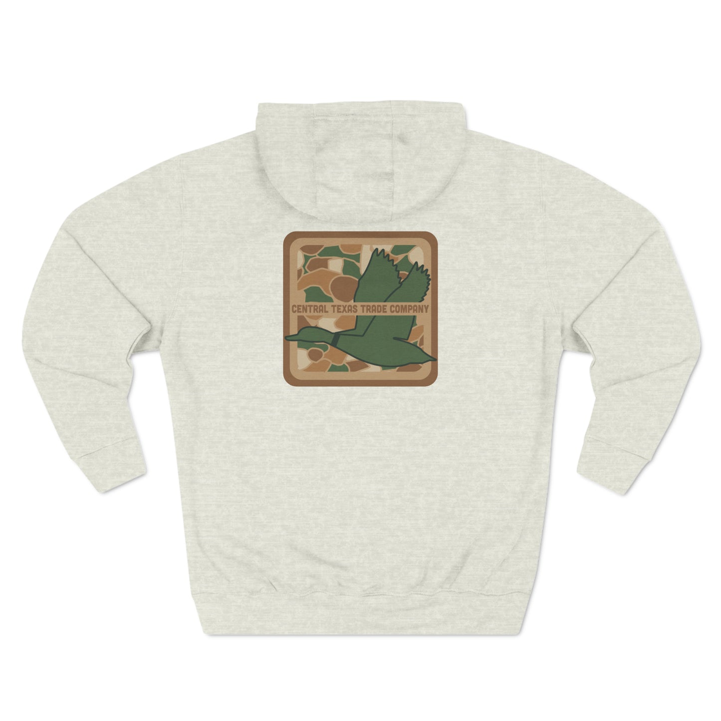 Retro Duck Camo Hoodie - Tan