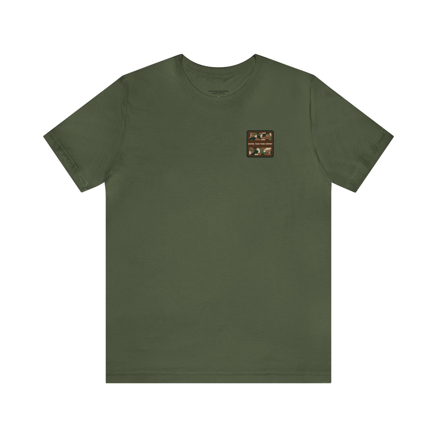 Retro Brown Duck Camo Short Sleeve