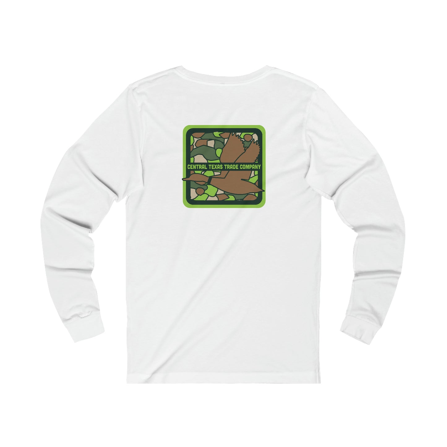 Dark Green Duck Camo Long Sleeve