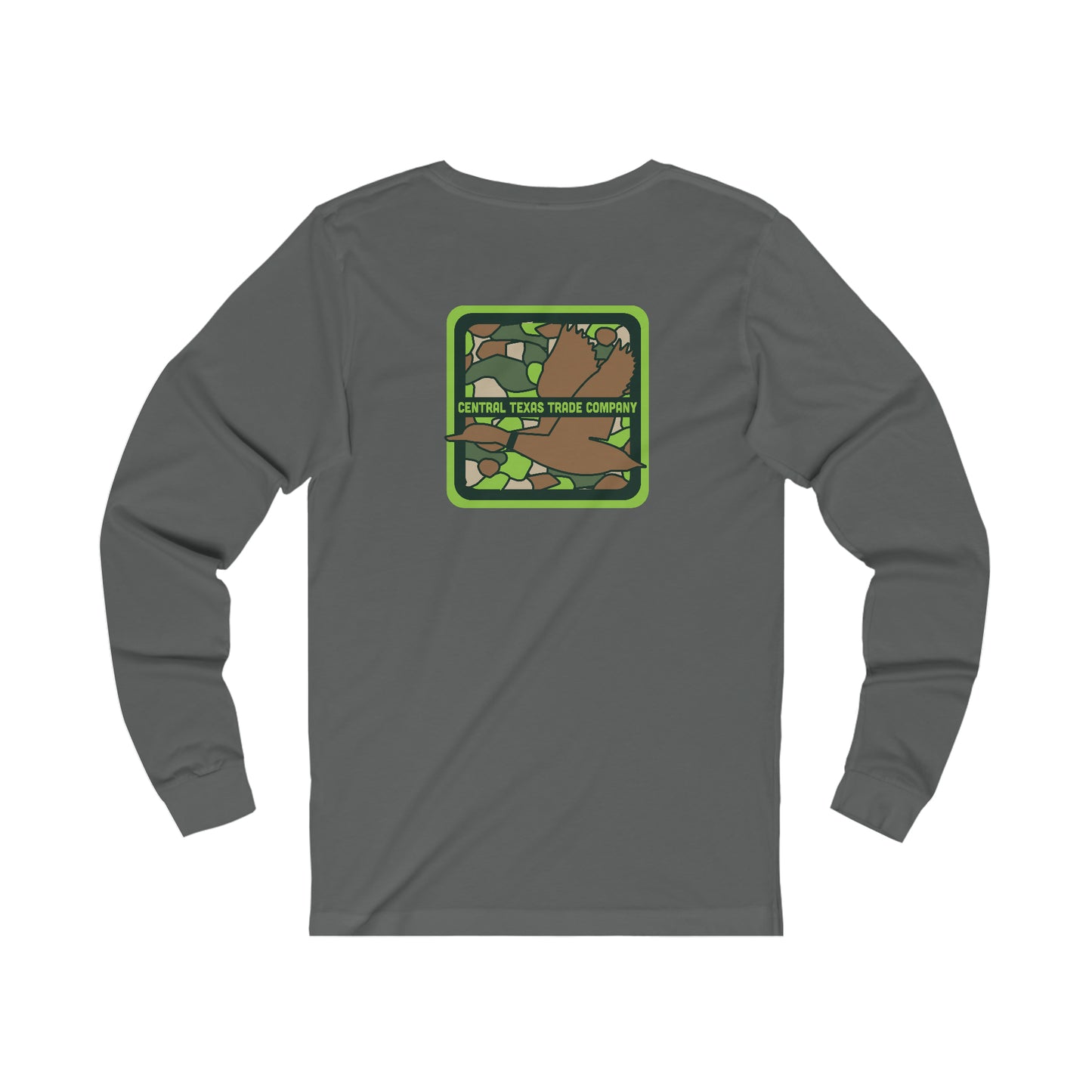 Dark Green Duck Camo Long Sleeve