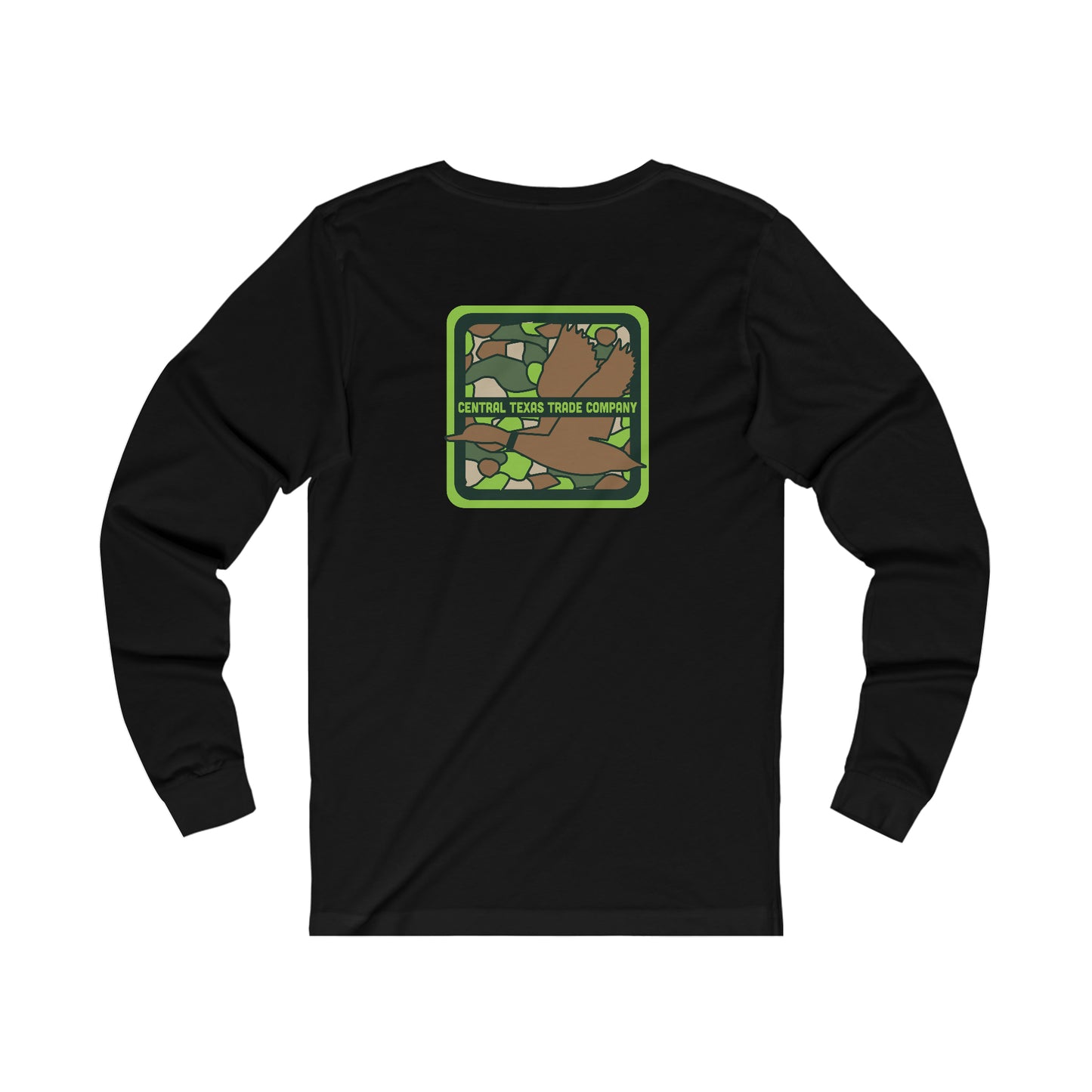 Dark Green Duck Camo Long Sleeve