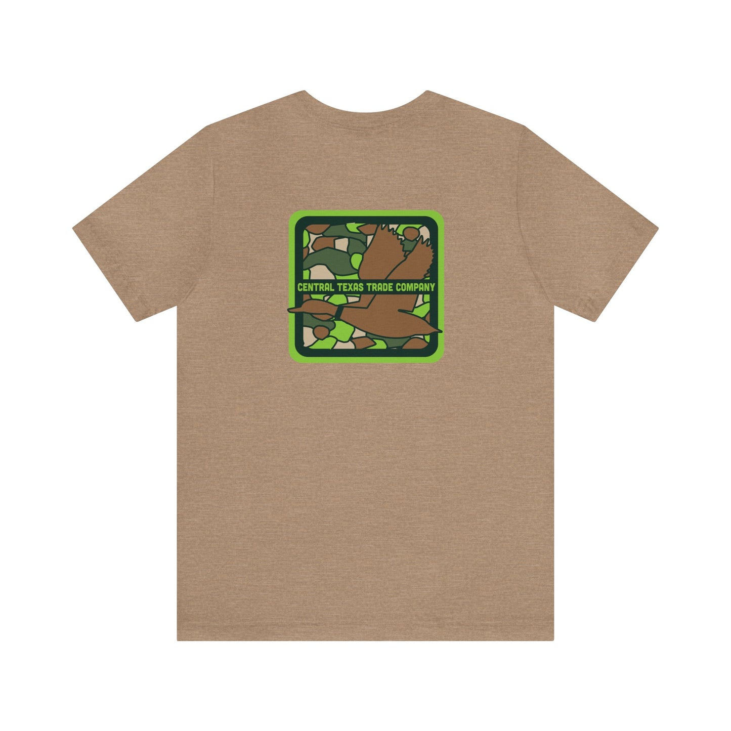 Dark Green Duck Camo Short Sleeve Tee