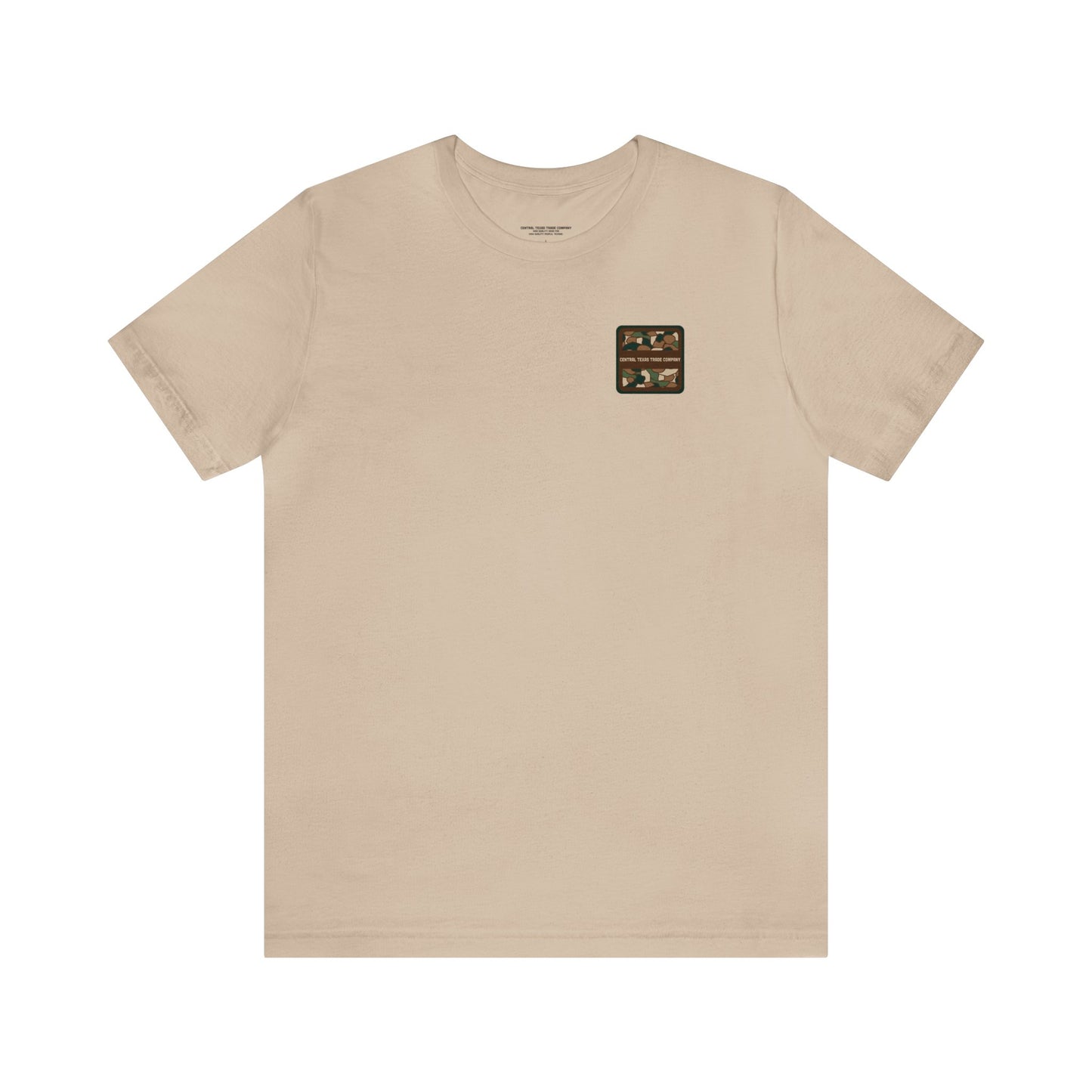 Retro Brown Duck Camo Short Sleeve